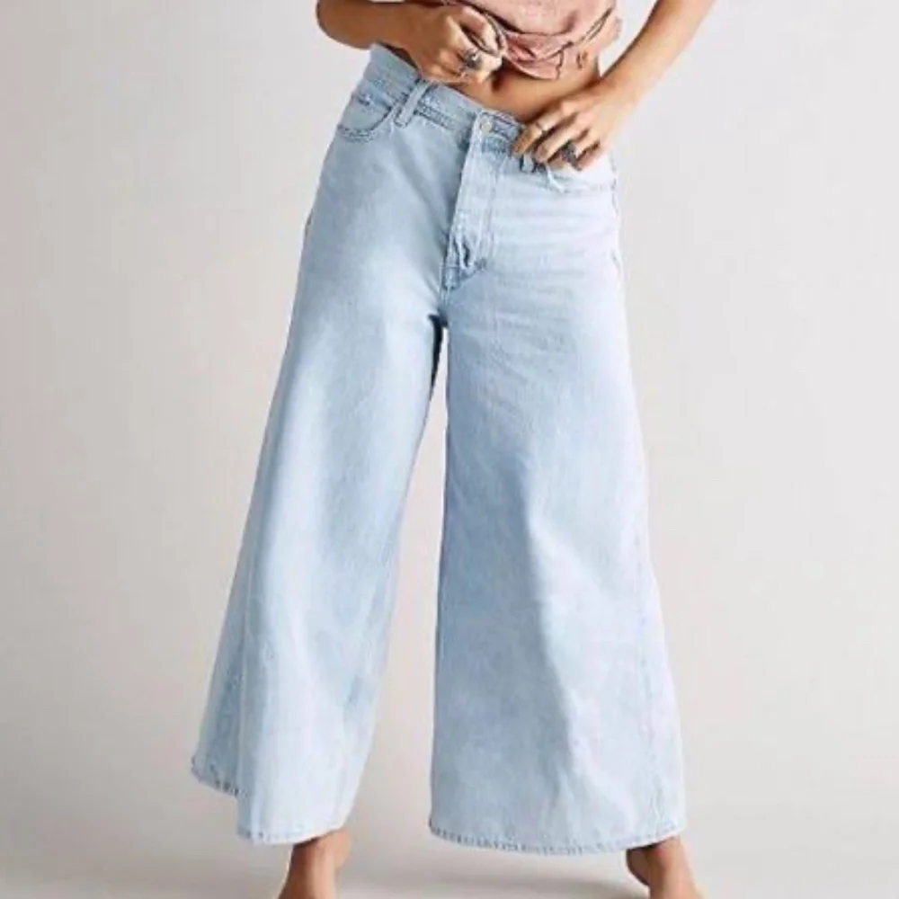 We The Free wide leg button fly denim jeans - Picture 2 of 9
